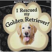 I Rescued My Golden Retriever - Paw Magnet