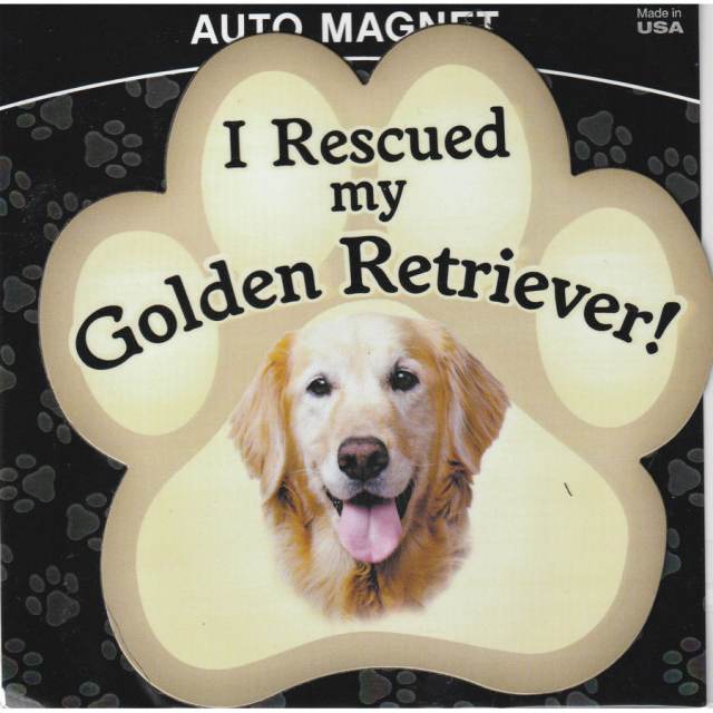 Dog Bone Magnet Who Rescued Who Dogs Rescue Puppy Doggy Car Automobile Locker 