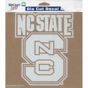 North Carolina State University Wolfpack - 8x8 White Die Cut Decal