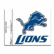 Detroit Lions 2009-2016 Logo - Static Cling