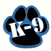K-9 Police Paw - Magnet