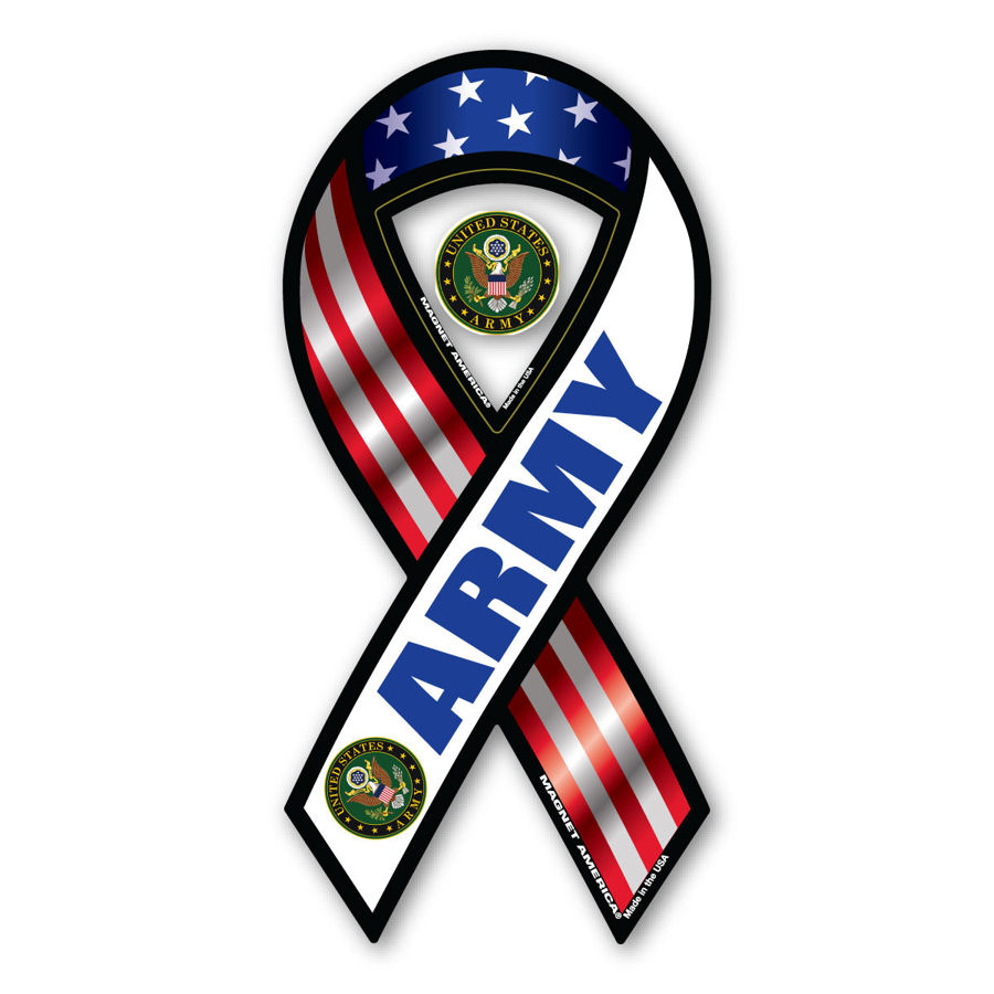 United States Army Ribbon at Sticker Shoppe