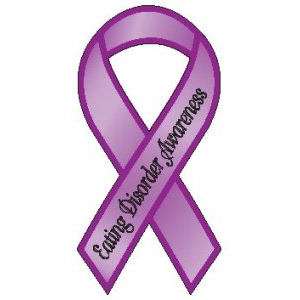 Eating Disorder Awareness - Ribbon Magnet