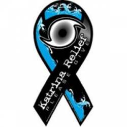 Katrina Relief - Ribbon Magnet