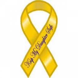 Keep My Daughter Safe - Ribbon Magnet