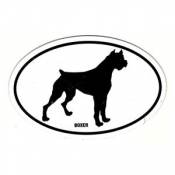 Boxer - Oval Magnet