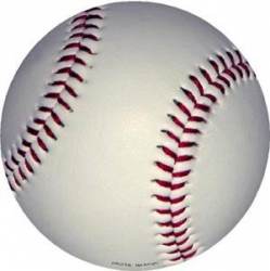 Baseball 3-D - Magnet
