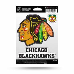 Chicago Blackhawks - Sheet Of 3 Triple Spirit Stickers