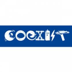 Science Fiction Coexist - Mini Sticker