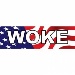 WOKE America - Mini Sticker