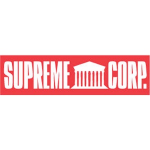 supreme bumper sticker