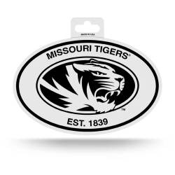 Missouri Tigers Est. 1839 - Black & White Oval Sticker