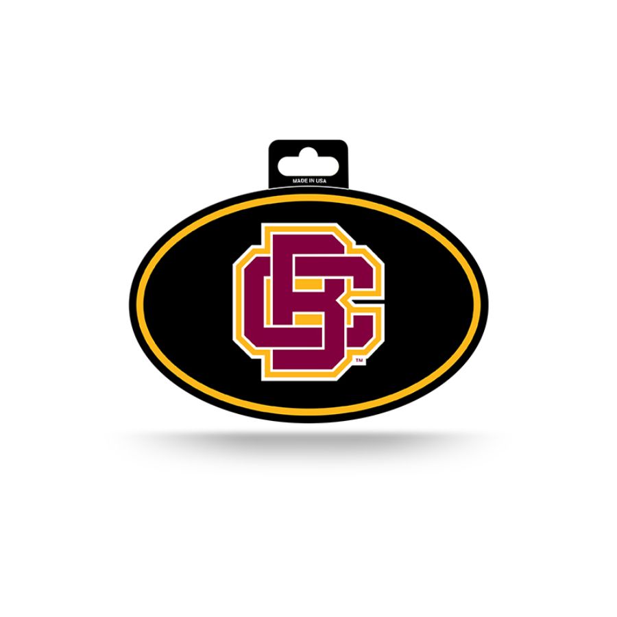 BethuneCookman University Wildcats Full Color Oval Sticker at Sticker Shoppe
