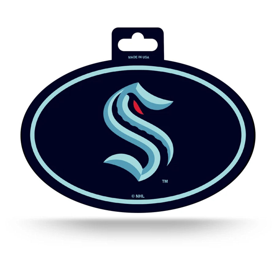 Seattle Kraken - Full Color Oval Sticker