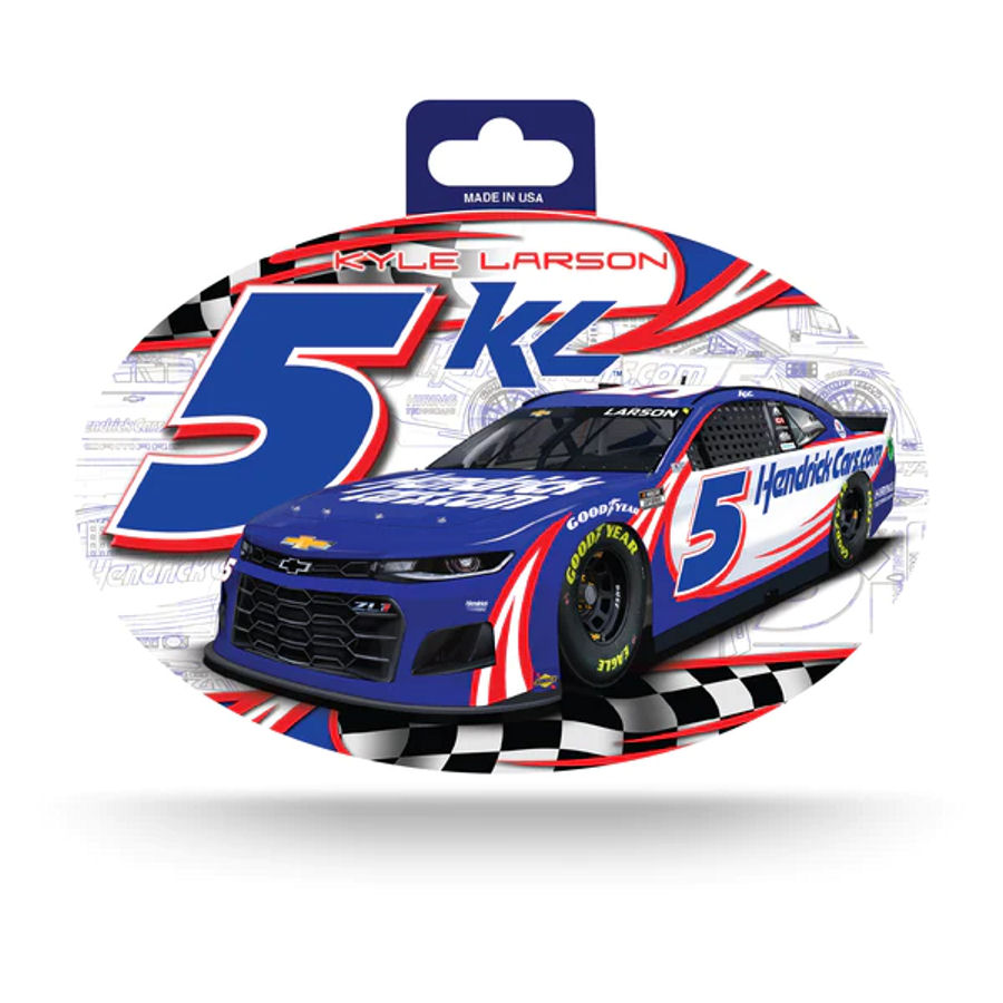 Kyle Larson #5 HendrickCars.Com - Full Color Oval Sticker