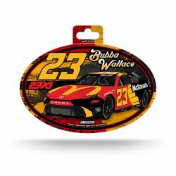 Bubba Wallace #23 McDonalds - Full Color Oval Sticker