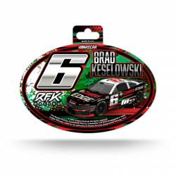 Brad Keselowski #6 Coastal Edge - Full Color Oval Sticker