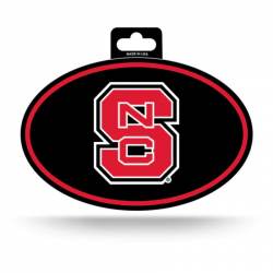 North Carolina State University Wolfpack - Full Color Oval Sticker