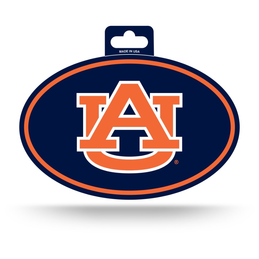 Auburn University Tigers - Full Color Oval Sticker