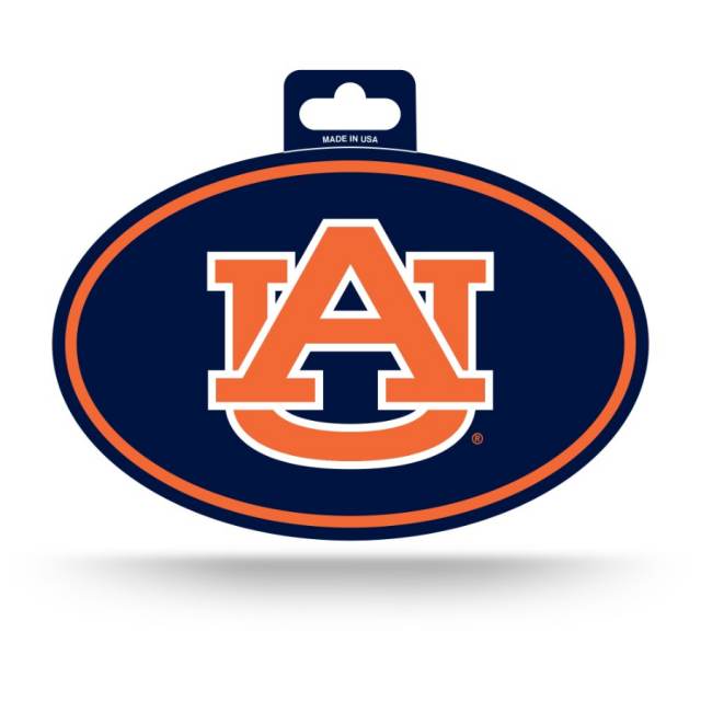 Auburn University Tigers - Full Color Oval Sticker