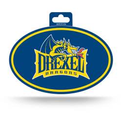 Drexel University Dragons - Full Color Oval Sticker