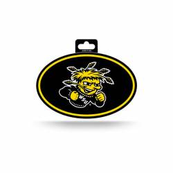 Wichita State University Shockers - Full Color Oval Sticker