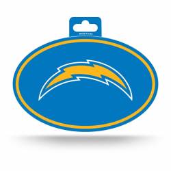 Los Angeles Chargers 2020 Logo - Full Color Oval Sticker