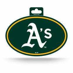 Oakland Athletics - Full Color Oval Sticker