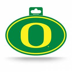 University Of Oregon Ducks - Full Color Oval Sticker