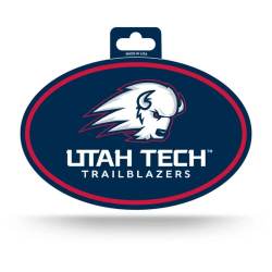 Utah Tech University Trailblazers - Full Color Oval Sticker