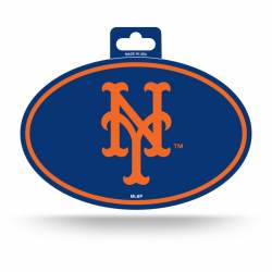 New York Mets - Full Color Oval Sticker