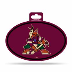 Arizona Coyotes 2021 Logo - Full Color Oval Sticker