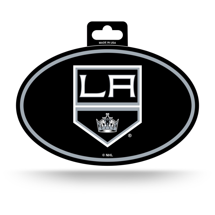 Los Angeles Kings Full Color Oval Sticker at Sticker Shoppe