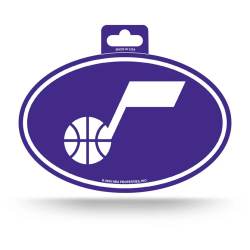 Utah Jazz 2025 Logo - Full Color Oval Sticker