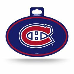 Montreal Canadiens - Full Color Oval Sticker