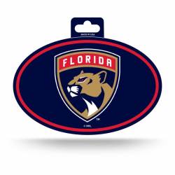 Florida Panthers - Full Color Oval Sticker
