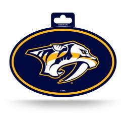 Nashville Predators - Full Color Oval Sticker