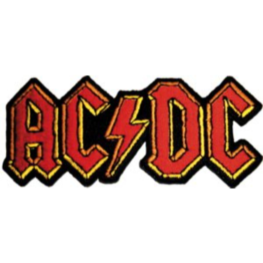 AC/DC Logo - Embroidered Iron-On Patch at Sticker Shoppe