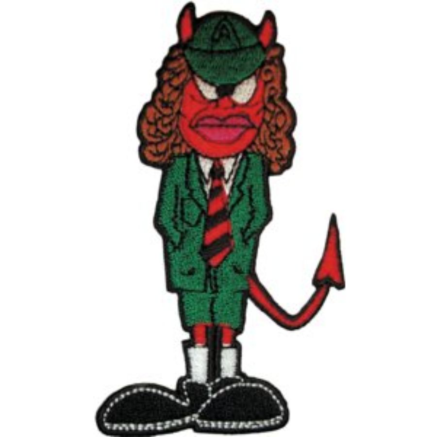 AC/DC Angus - Embroidered Iron-On Patch at Sticker Shoppe
