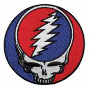 The Grateful Dead Steal Your Face Logo - Embroidered Iron-On Patch