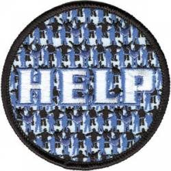 The Beatles Help - Embroidered Iron On Patch