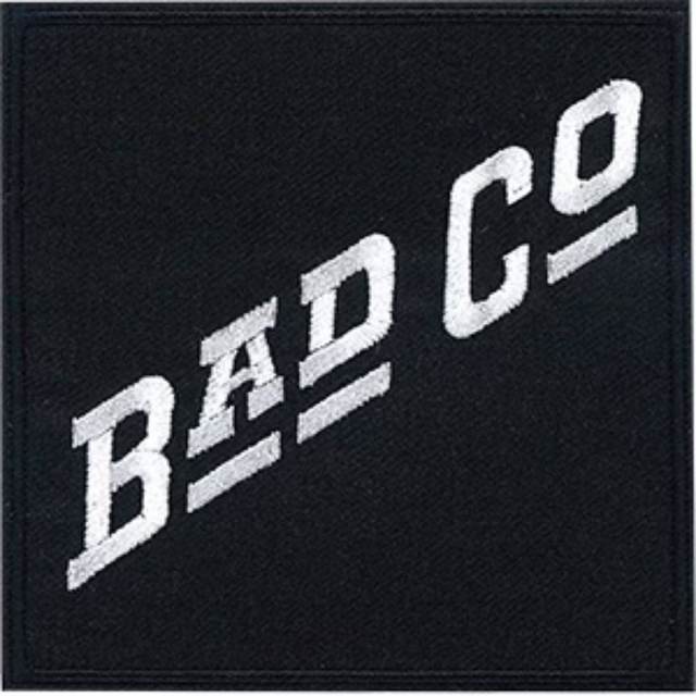 Bad Company Logo - Embroidered Iron-On Patch