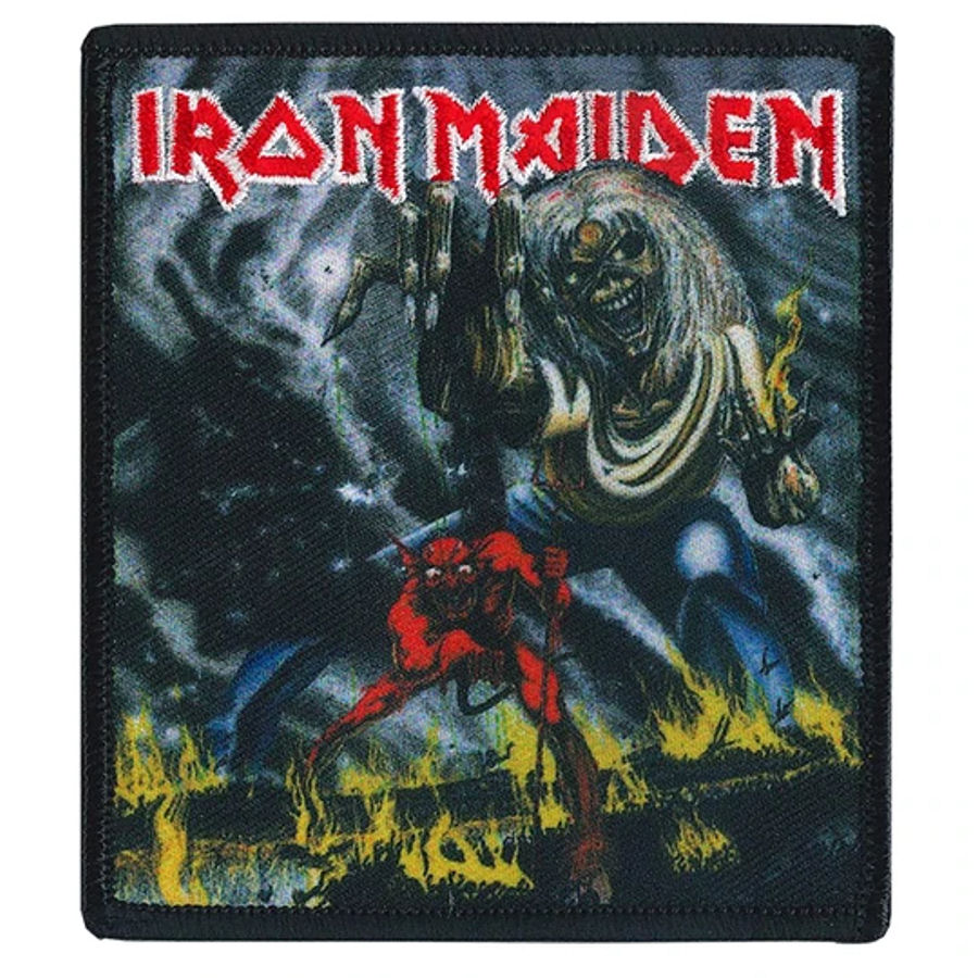 Iron Maiden Number of the Beast - Embroidered Iron-On Patch