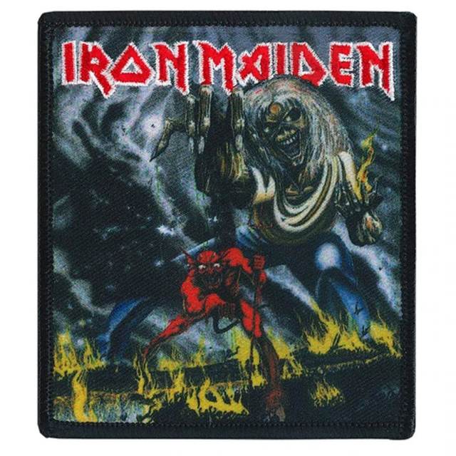 Iron Maiden Number of the Beast - Embroidered Iron-On Patch