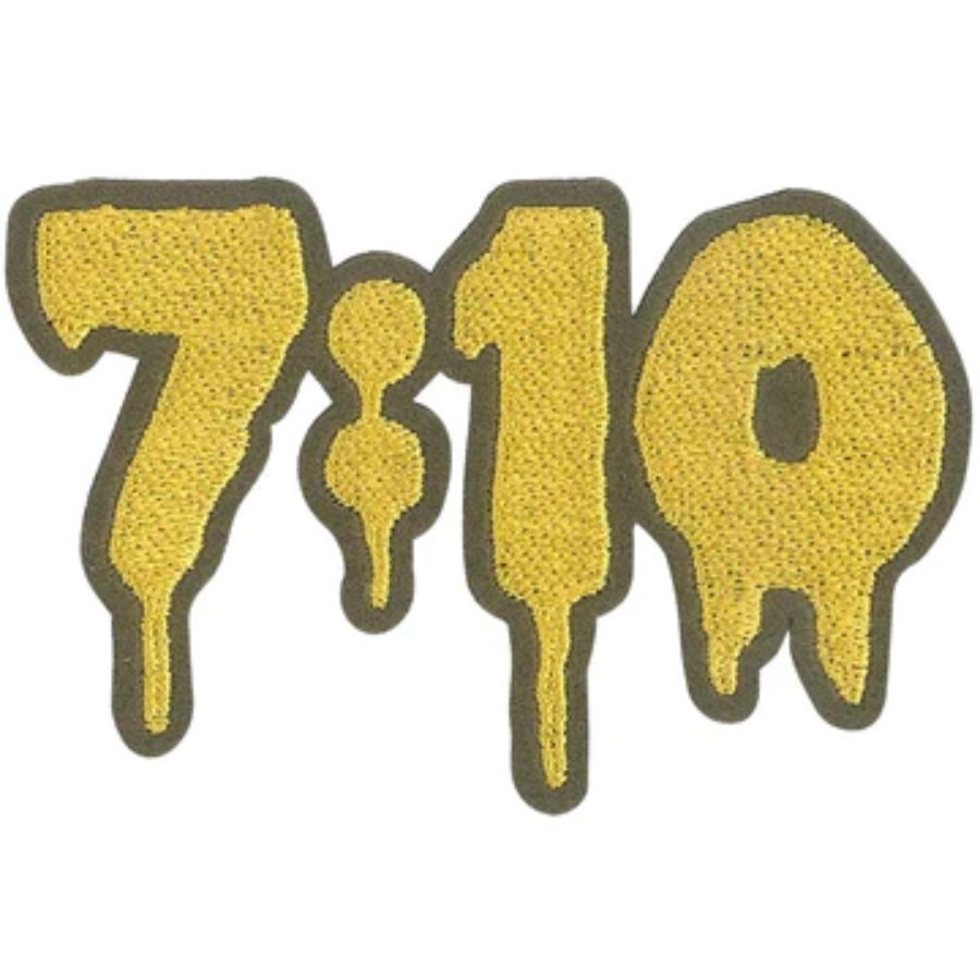 Drippy 7:10 - Embroidered Iron-On Patch