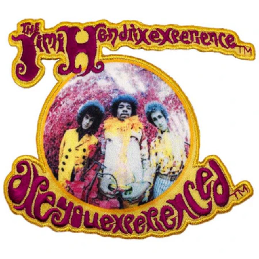 Jimi Hendrix Experienced Bubble - Embroidered Iron-On Patch at Sticker ...