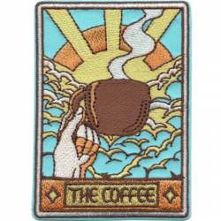 Tobe Fonseca Coffee Tarot Card - Embroidered Iron-On Patch