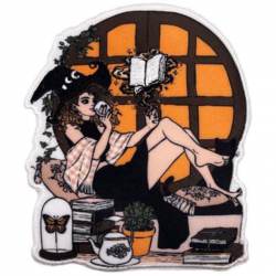 Ivy Dolamore Warm Witch - Embroidered Iron-On Patch