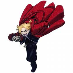 Fullmetal Alchemist Brotherhood Edward - Embroidered Iron-On Patch