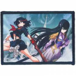 Kill La Kill Ryuko & Satsuki - Embroidered Iron-On Patch